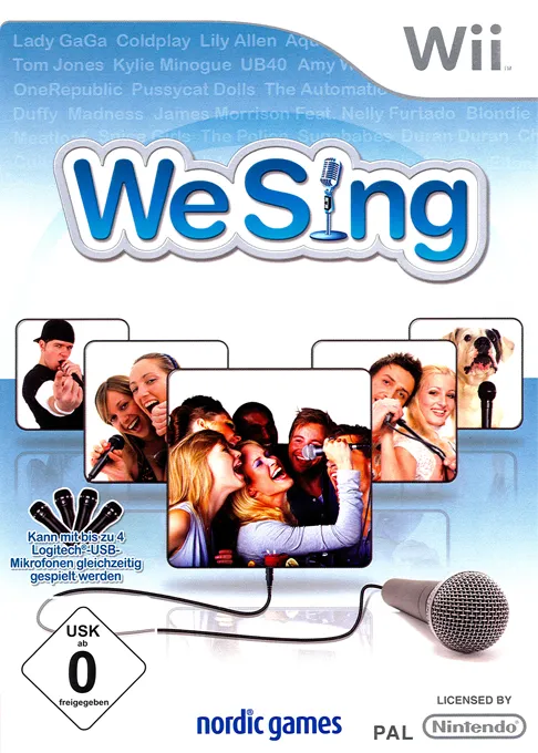 We Sing (Europe) (En,Fr,De,Es,It)